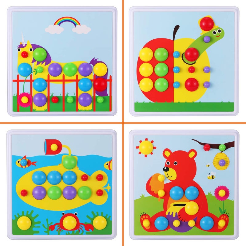 Haifeng 223 Pieces Kid Screwdriver Toy Set  Create and Design Drill kit  Magic Play Toolbox for Kids  Game Activities Center for Kids Ages 3-10 Years Old - Image 5